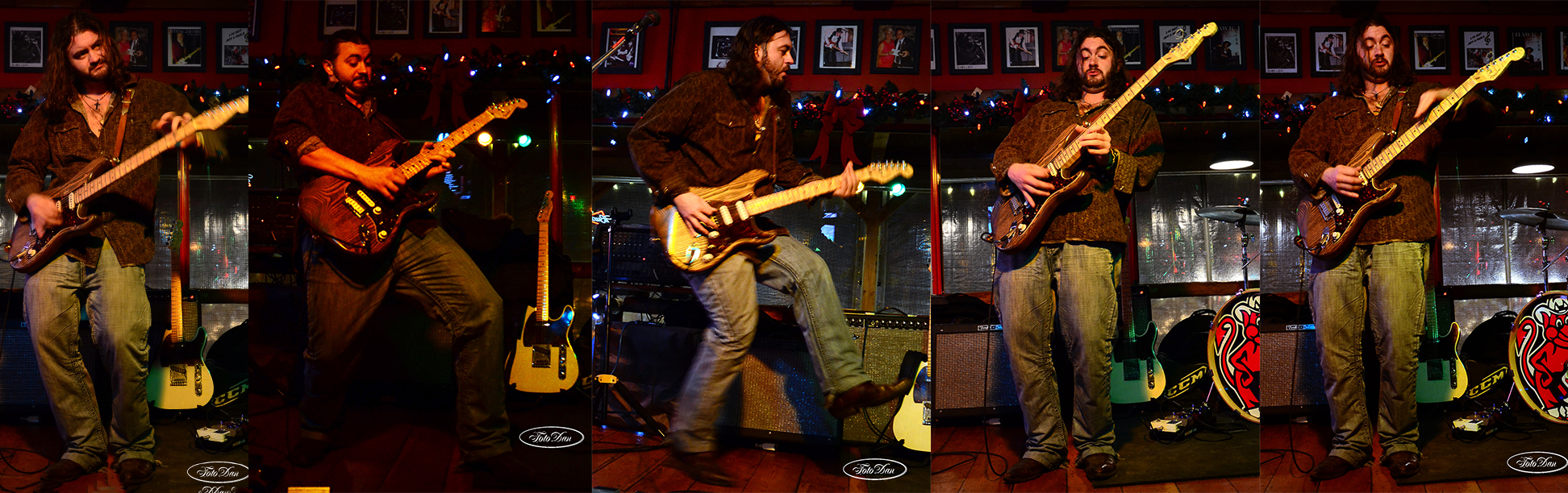 Électrique guitare player
